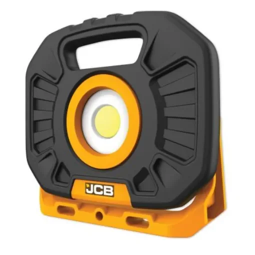 JCB Rechargeable LED Work Light, 2500 lumens, Type C - Europlug, Type G - British Plug, 110-240 V, IP65 - JCB-SL-TUFFDUAL product image