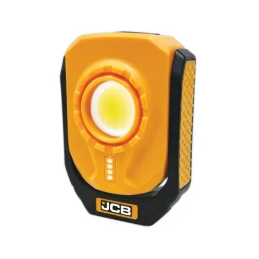JCB Rechargeable LED Work Light, 1000 lumens, USB-C Plug, IP54 - JCB-WL-POCKET product image