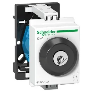 Schneider Electric IP40 Key Switch, SPDT 2-Way - A9E15123 product image