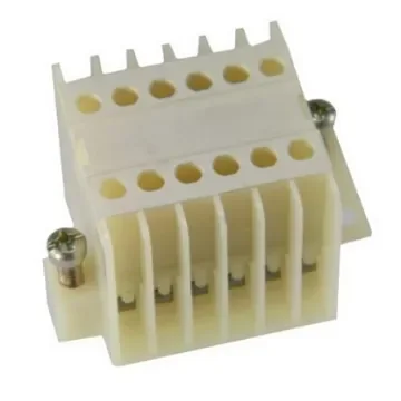 Allen Bradley 1492-H Series Screw Terminal, 6-Way, 25A, 30 - 12 AWG Wire, Screw Termination - 1492-HC6 product image