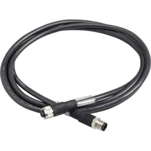 Telemecanique Sensors Straight Female M12 to Straight Male M12 Bus Cable, 5m - TCSMCN1M1F5 product image