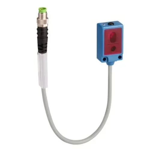 Telemecanique Sensors Diffuse Photoelectric Sensor, Miniature Sensor, 80 mm Detection Range - XUYPSCO989SP product image