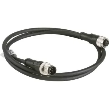 Telemecanique Sensors Straight Male 5 way M12 to Straight Female 5 way M12 Sensor Actuator Cable, 2m - XZCR1511064D2 product image