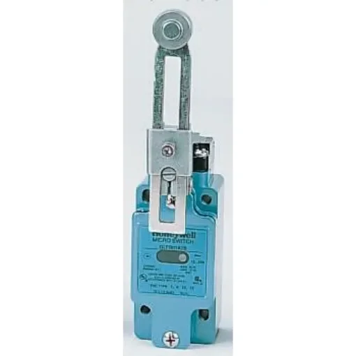 Honeywell GLF Series Adjustable Roller Lever Limit Switch, NO/NC, IP67, SPDT, Die Cast Zinc Housing, 250V ac Max, 10A - GLFB01A2B product image