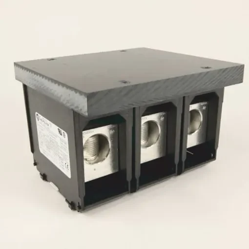 Allen Bradley Distribution Block, 9 Way, 335A, 600 V, Black - 1492-PDL3194 product image