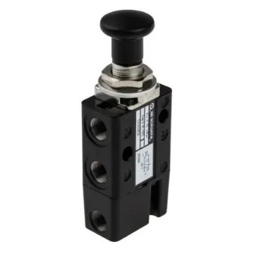Norgren Knob 3/2 Mechanical Valve 304 Series, G 1/8, 1/8, III B - 03042402 product image