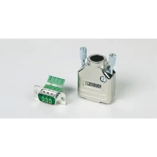 Phoenix Contact SCT-D-SUB9-KG Series Zinc D Sub Backshell, 3 Way - 2749550 product image