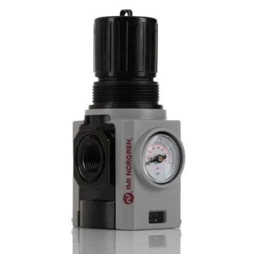 Norgren G 3/8 Pneumatic Regulator - 0.3bar to 10bar, 20bar max. input - R82G-3GK-RMG product image