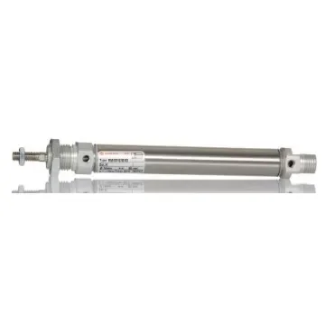 Norgren Pneumatic Roundline Cylinder - 16mm Bore, 80mm Stroke, RM/8000/M Series, Double Acting - RM/8016/M/80 product image