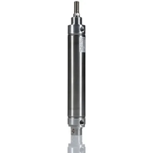 Norgren Pneumatic Roundline Cylinder - RT/57232/M/125, 32mm Bore, 125mm Stroke, RT/57200/M Series, Double Acting product image