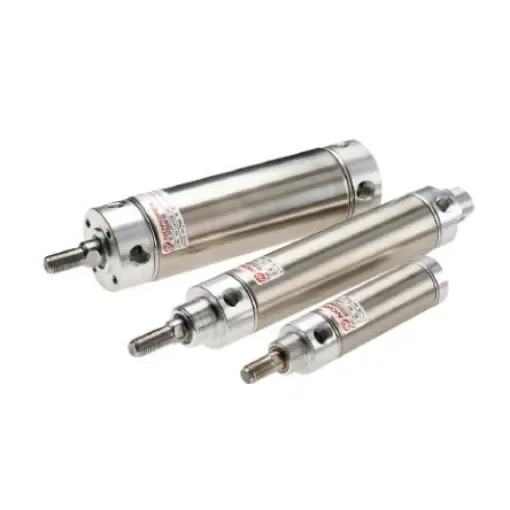 Norgren Pneumatic Roundline Cylinder - 40mm Bore, 40mm Stroke, RT/57200/M Series, Double Acting - RT/57240/M/40 product image