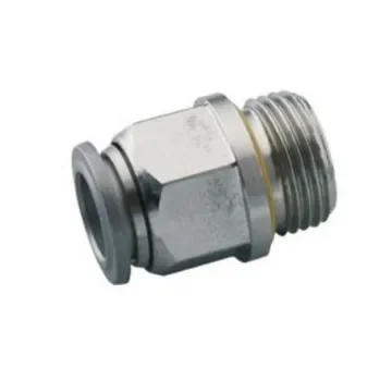 Norgren, G 3/8 Male to Push In 12 mm, Threaded-to-Tube Connection Style - S02251238 product image