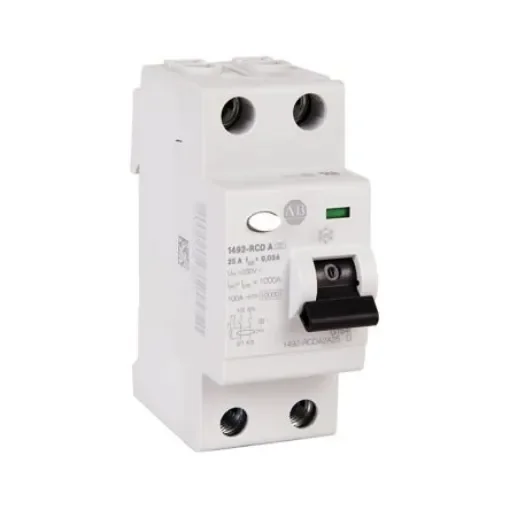 Allen Bradley 1492-RCDA RCD, 40A, 2 Pole, 100mA, Type A - 1492-RCDA2B40 product image