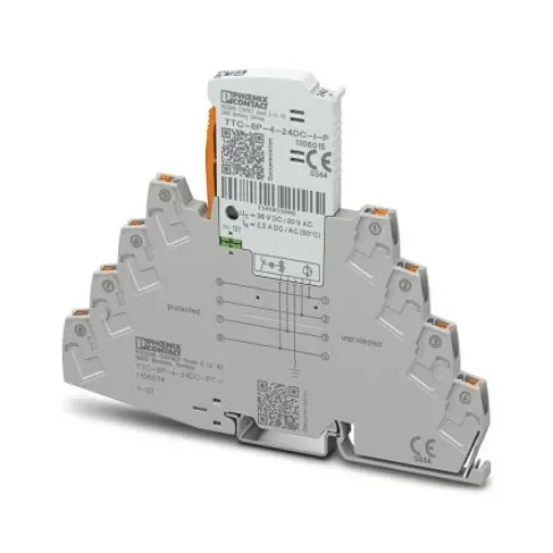 Phoenix Contact 1 Phase Industrial Surge Protector, 10kA - 1106014 product image