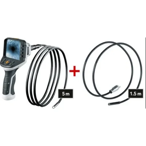 Laserliner 092.943B 9mm probe Inspection Camera Kit, 1500 mm, 5000 mm Probe Length, 640 x 480pixels Resolution, LED product image