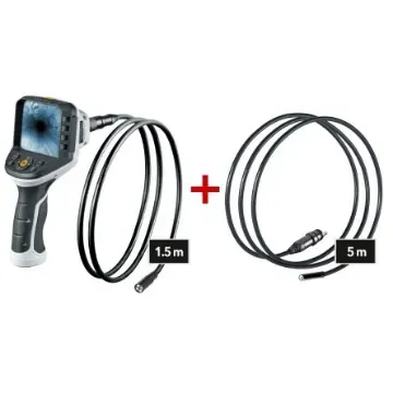 Laserliner 092.946B 17mm probe Inspection Camera Kit, 1500mm Probe Length, 640 x 480pixels Resolution, LED Illumination product image