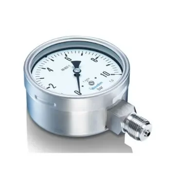 Bourdon Analogue Pressure Gauge 10bar Bottom Entry 134mm Outside Diameter - MEX5-D61.B22/0751_0078 product image