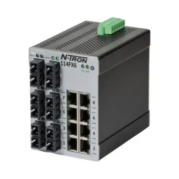 Red Lion Ethernet Switch - 114FX6-SC product image