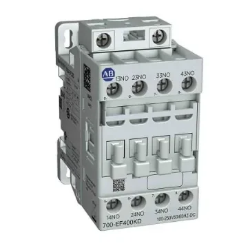 Allen Bradley DIN Rail Non-Latching Relay, 24V dc Coil, 6A Switching Current, DPDT - 700-EF220EJ product image