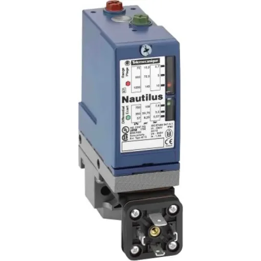 Telemecanique Sensors Pressure Switch, 3.5bar Min, 35bar Max, 1 C/O Output, Differential Reading - XMLB035A2C11 product image