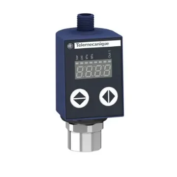 Telemecanique Sensors Pressure Sensor, 0.08bar Min, 1bar Max, Analogue + discrete Output, Differential Reading - XMLR001G1N25 product image