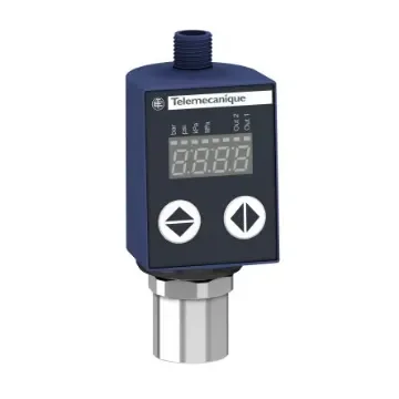 Telemecanique Sensors Pressure Sensor, 0.8bar Min, 10bar Max, Analogue + discrete Output, Differential Reading - XMLR010G2N26 product image