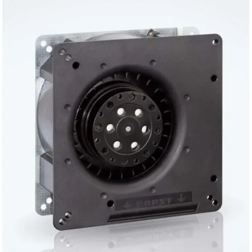 ebm-papst RG 90 N Series Centrifugal Fan, 24 V dc, 55m³/h, DC Operation, 135 x 135 x 38mm - RG90-18/14N product image
