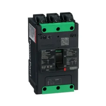 Schneider Electric, PowerPact MCCB Molded Case Circuit Breaker 3P 40A - BDL36040LU product image