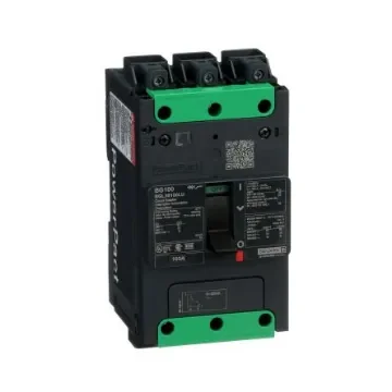 Schneider Electric, PowerPact MCCB Molded Case Circuit Breaker 3P 100A - BGL36100LU product image
