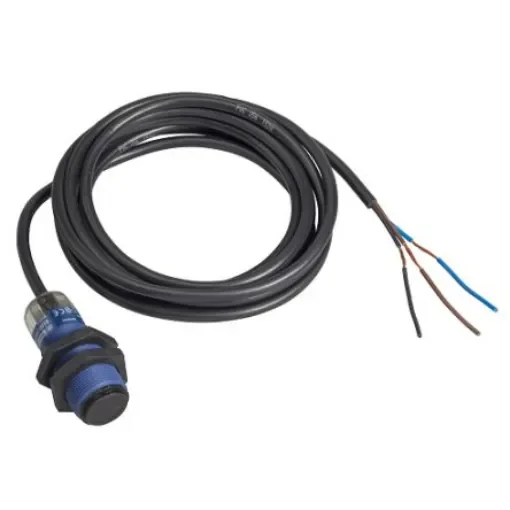 Telemecanique Sensors Diffuse Photoelectric Sensor, Threaded Miniature Sensor, 100 mm Detection Range - XUB4APANL5 product image