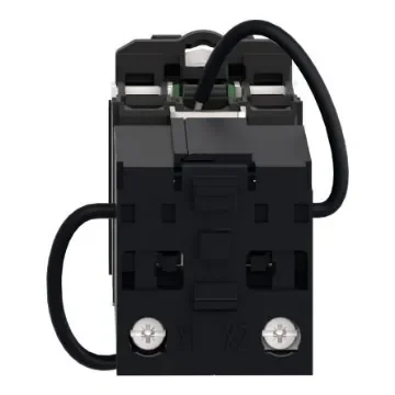 Schneider Electric, Harmony XB5 White Universal LED Pilot Light Complete, 22mm Cutout, IP66, IP67, IP69, IP69K, Round, - XB5AV5B1 product image