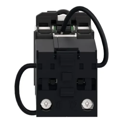 Schneider Electric, Harmony XB5 White Universal LED Pilot Light Complete, 22mm Cutout, IP66, IP67, IP69, IP69K, Round, - XB5AV5B1 product image