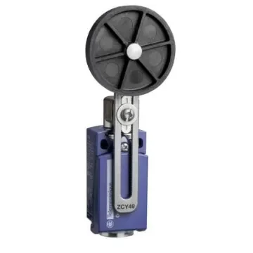 Telemecanique Sensors Roller Lever Limit Switch, 1NC/1NO, IP66, IP67, DP, Metal Housing, 500V ac Max, 10A Max - XCKD2149P16 product image