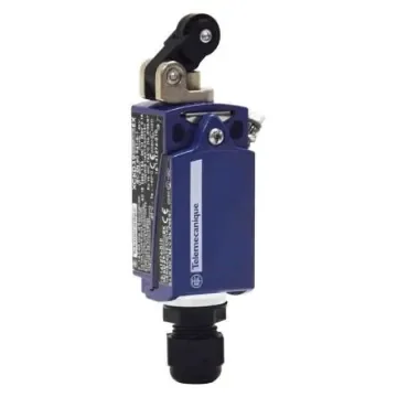 Telemecanique Sensors Roller Lever Limit Switch, 2NC/1NO, IP66, IP67, 3P, Metal Housing, 400V ac Max, 6A Max - XCKD3921P16EX product image