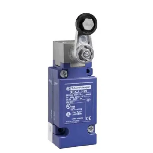 Telemecanique Sensors Roller Lever Limit Switch, 1CO, IP66, SP, Metal Housing, 500V ac Max, 10A Max - XCKJ110513H29 product image
