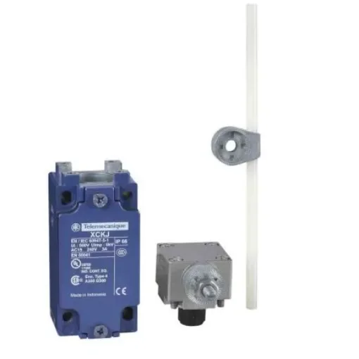 Telemecanique Sensors Rod Limit Switch, 1NC/1NO, IP66, DP, Metal Housing, 500V ac Max, 10A Max - XCKJ50559H29 product image