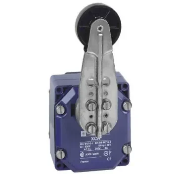Telemecanique Sensors Roller Limit Switch, 1NC/1NO + 1NC/1NO, IP54, 4P, Metal Housing - XCRA55 product image