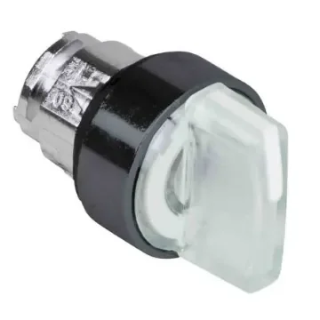 Schneider Electric ZB4 Series 3 Position Selector Switch Head, 22mm Cutout - ZB4BK15137 product image