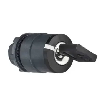Schneider Electric ZB5 2-position Key Switch Head, 22mm Cutout - ZB5AG214 product image