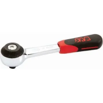SAM R.150 1/4 in Square Ratchet with Bi-material Handle, 116 mm Overall - R-150B product image