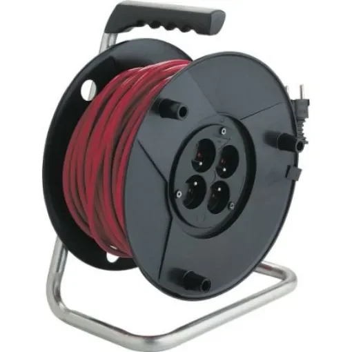 SAM 25m 4 Socket Type E - French Cable Reel, 250 V - UK-25-F product image