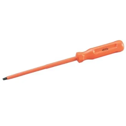 SAM Slotted Insulated Screwdriver, 12 mm Tip, 200 mm Blade, VDE/1000V, 380 mm Overall - Z-153-M22 product image