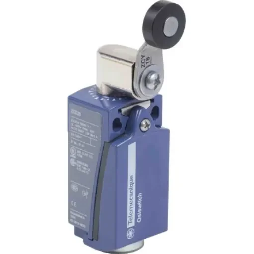 Telemecanique Sensors Roller Limit Switch, 1NC/1NO, IP66, IP67, Metal Housing, 10A Max - XCKD2518P16 product image
