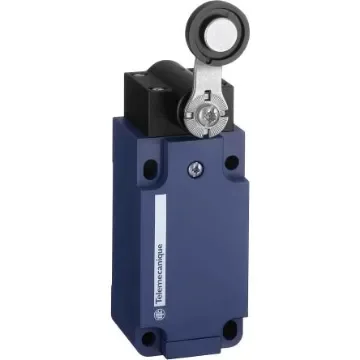 Telemecanique Sensors Roller Limit Switch, 1NC/1NO, IP66, IP67, Plastic Housing, 10A Max - XCKS531 product image
