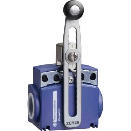 Telemecanique Sensors Roller Limit Switch, 1NC/1NO, IP66, IP67, Plastic Housing, 10A Max - XCKT2145G11 product image