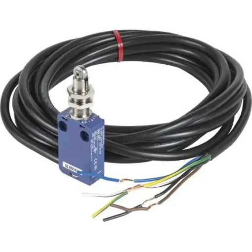 Telemecanique Sensors Roller Limit Switch, 1NC/1NO, IP66, IP67, Plastic Housing, 6A Max - XCMD21F2L3 product image