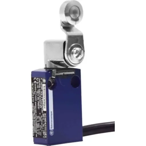 Telemecanique Sensors Roller Limit Switch, 2NO/2NC, IP66, IP67, Metal Housing, 6A Max - XCMD4116L5EX product image