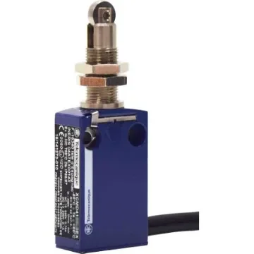 Telemecanique Sensors Roller Limit Switch, 2NO/2NC, IP66, IP67, Plastic Housing, 6A Max - XCMD41F2L5EX product image