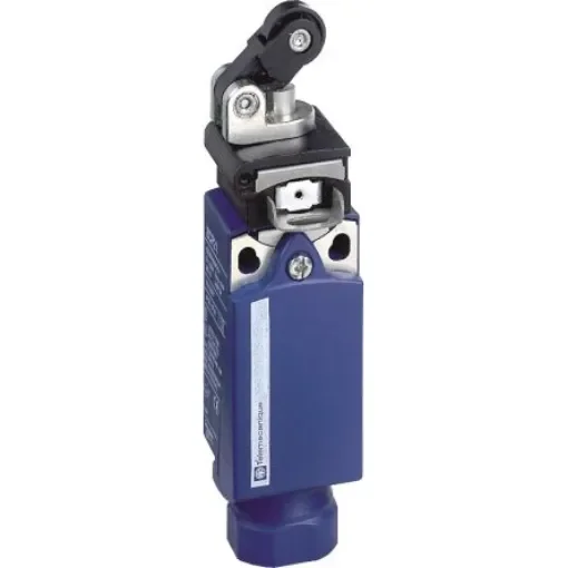Telemecanique Sensors Roller Limit Switch, 1NC/1NO, IP66, IP67, Plastic Housing, 10A Max - XCPR2121G13 product image
