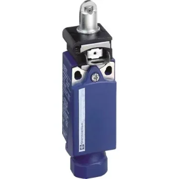 Telemecanique Sensors Plunger Limit Switch, 1NC/1NO, IP66, IP67, Plastic Housing, 10A Max - XCPR2502P20 product image